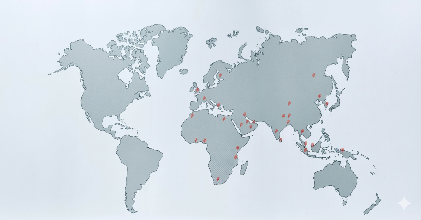 Mandagini Seals Global Presence - Serving customers across continents